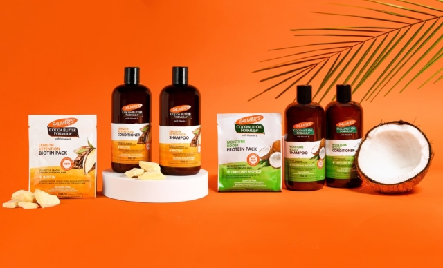 palmers cocoa butter and coconut oil hair range